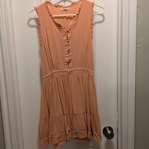 O'Neill Coral Button-Front Mini Dress
